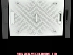 P6.67 1R1G1B หน้าจอ LED ที่ติดตั้งภายนอกที่มีอายุการใช้งาน ≥ 100