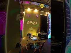 P3.91 3840Hz กลางแจ้ง ให้เช่าจอ LED ครบสี ครอบกระเป๋าจอ 500x500mm