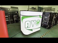 บูธดีเจ LED display video wall # Front desk LED display # AVOE LED โรงงานแผง DJ LED