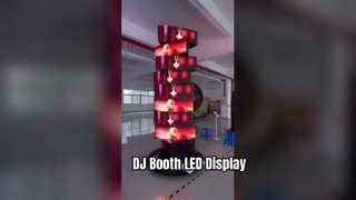 เสาสี่เหลี่ยมหมุนได้ #ผนัง Kinetic LED # จอแสดงผล LED แบบกลไก # จอ LED AVOE LED Art