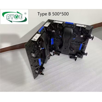 Type B P2.976 Outdoor Rental LED Screen SMD1415 Cube Display Curve Cabinets