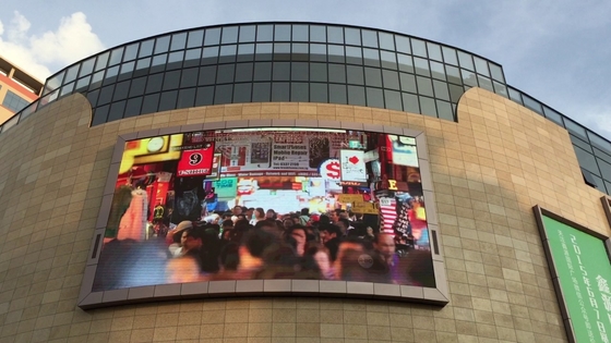 P10 6500nits Outdoor Advertising LED Screen 960x960mm Cabients